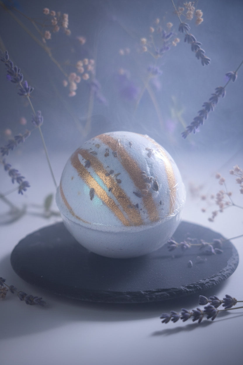 Bombe de Bain Bleu Nacrée