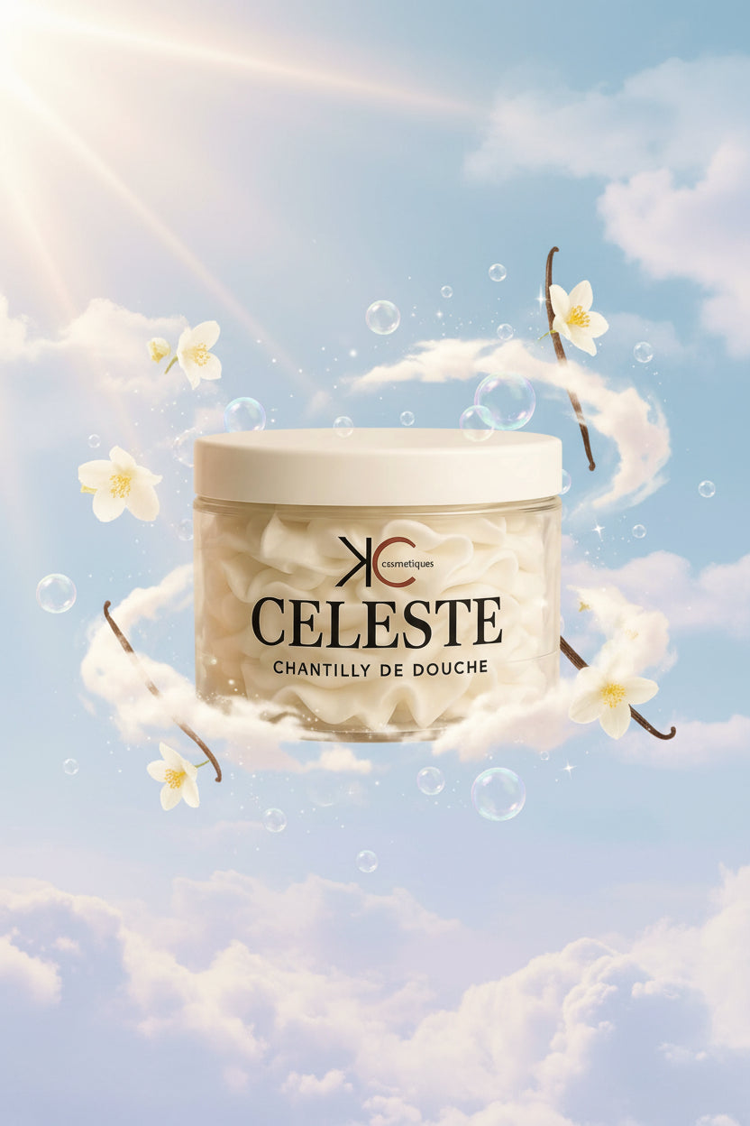 Chantilly De Douche Céleste - 100 g - Fabrication artisanale Française