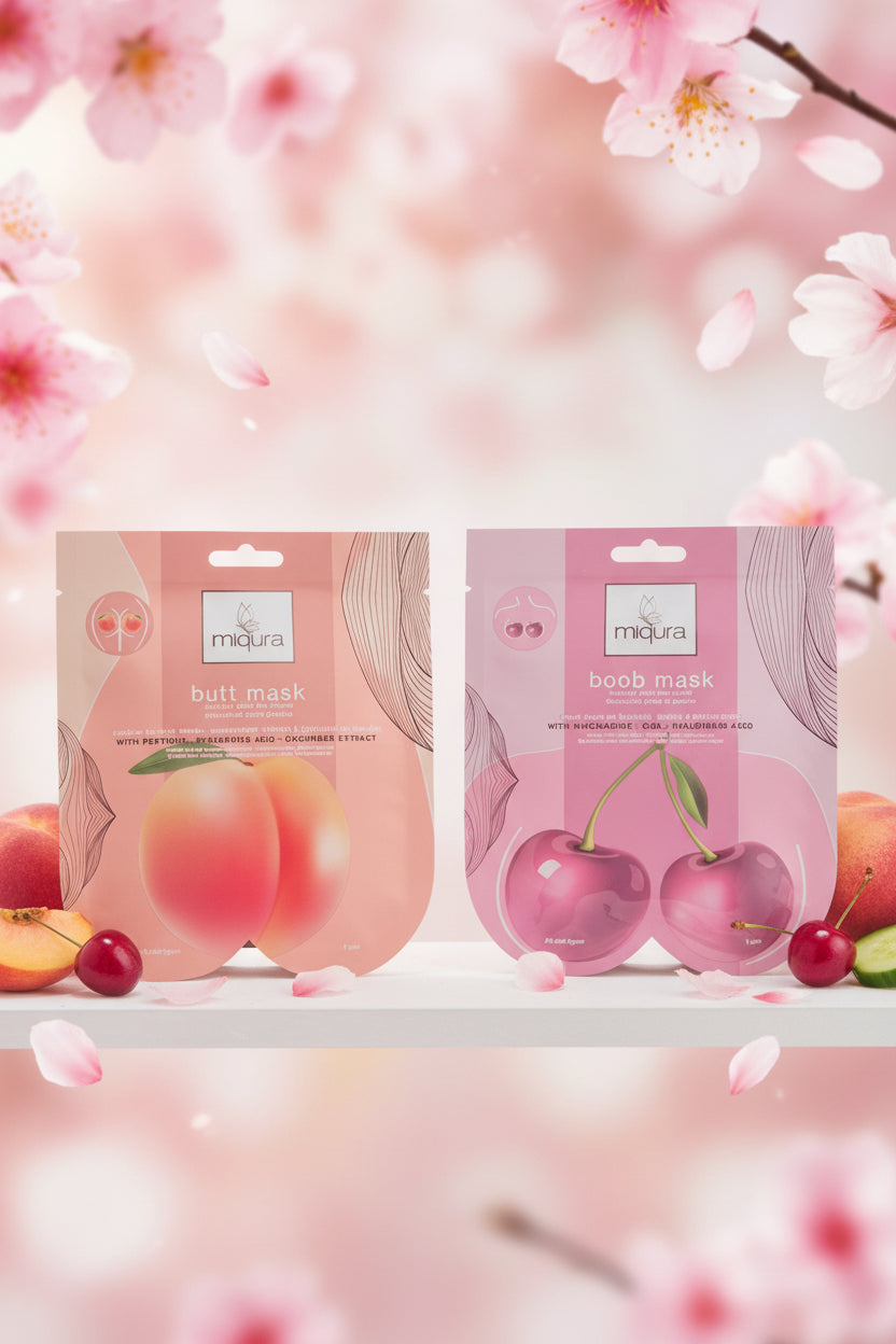 đđ DUO â Masques Poitrine Cerise & PĂȘche