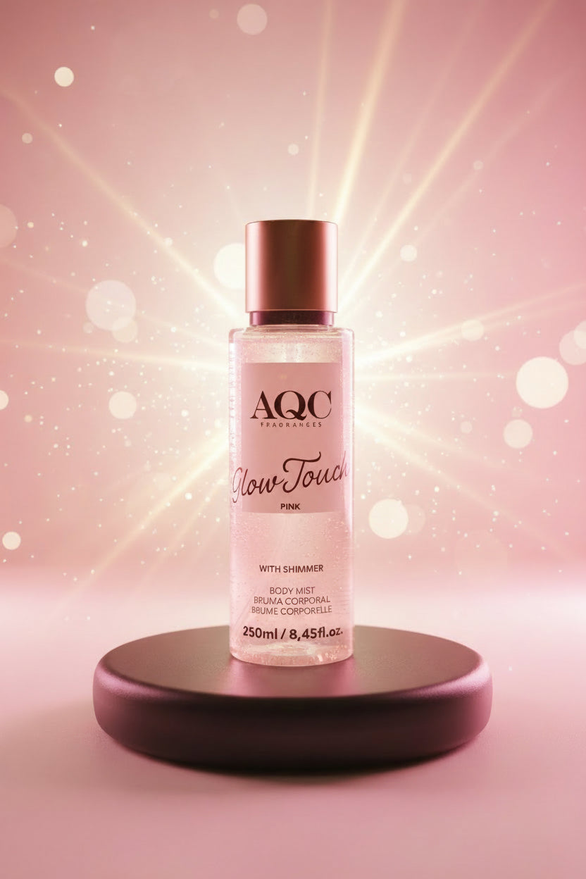 Brume scintillante Glow Touch Pink 250 ml