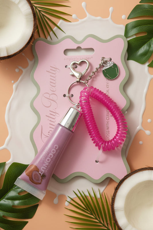 Gloss porte-clés " Coco " 🥥