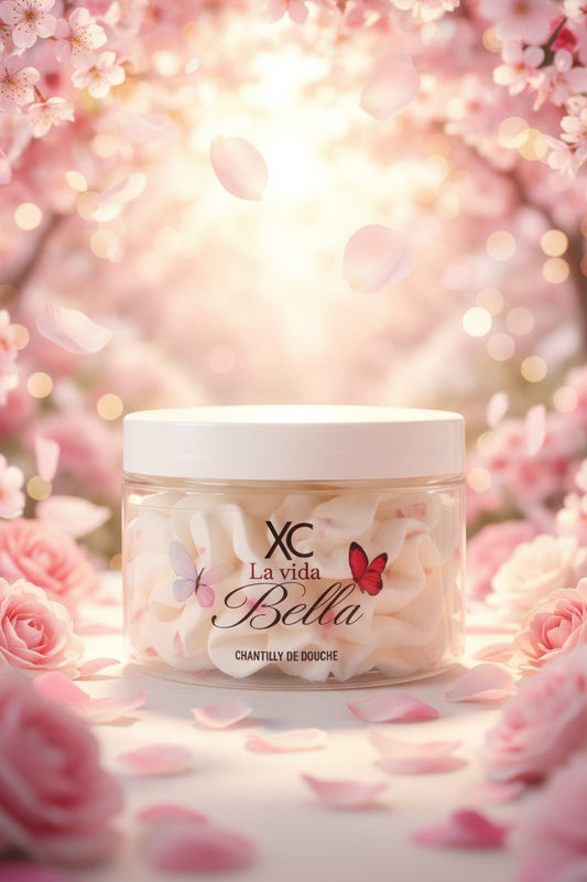 Chantilly De Douche La Vida Bella - 100 g - Fabrication artisanale Française