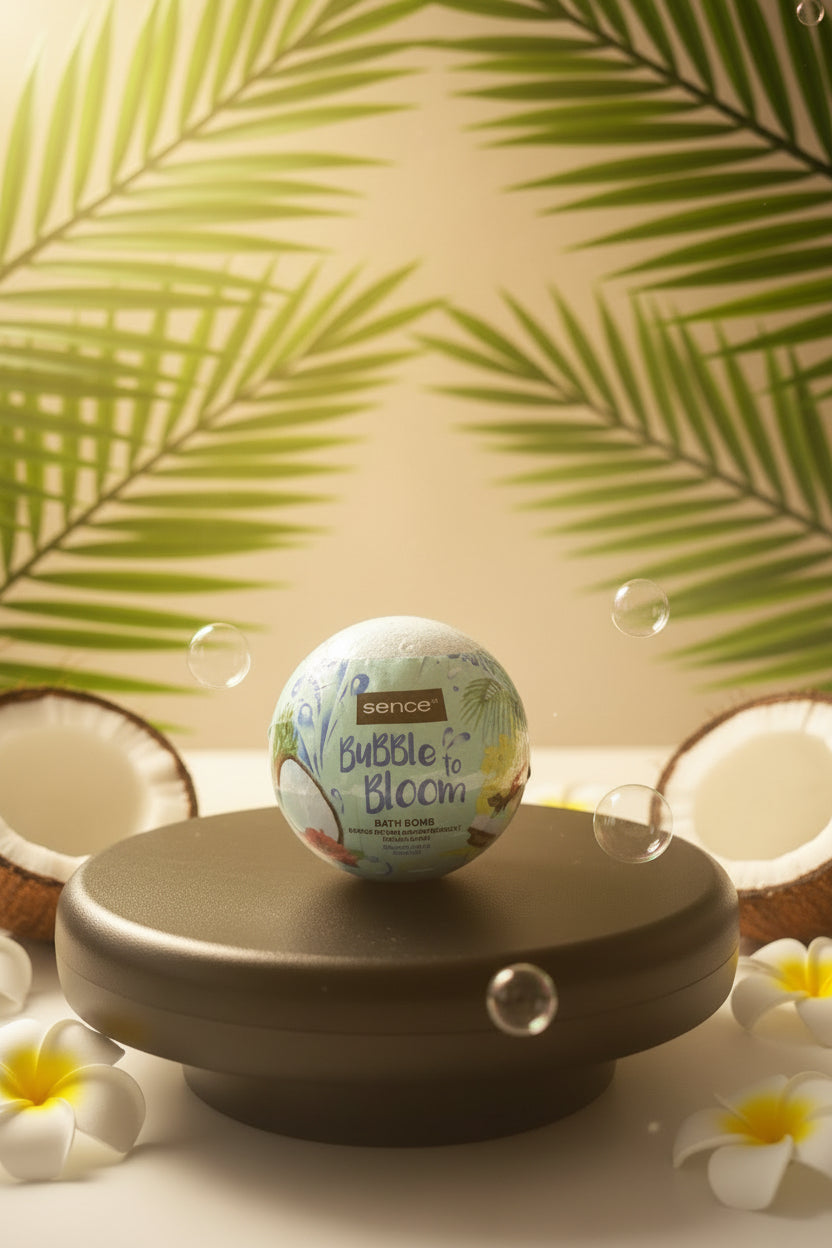 🥥 Bombe de Bain Coco Exotique – Sence Collection 🛁✨