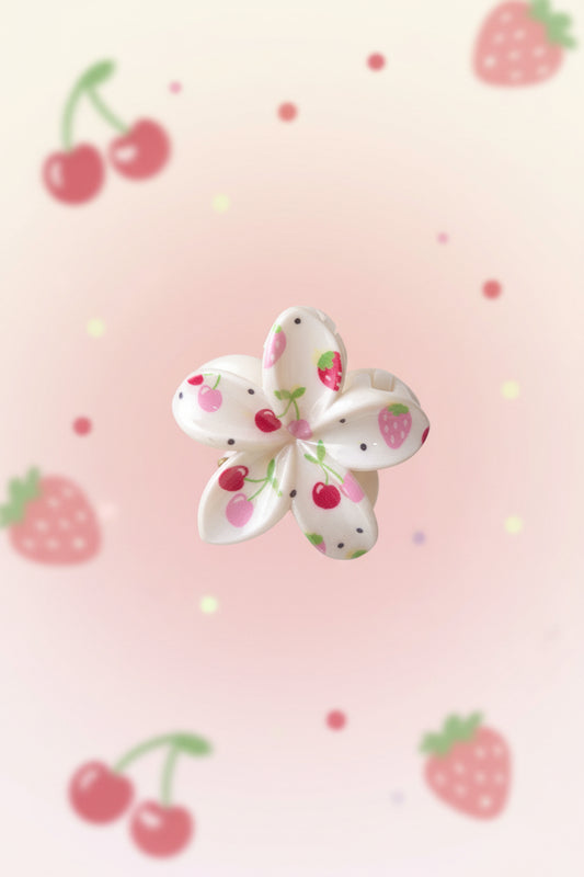 🍒 Pinces à cheveux Fruit - Cerise 🍒