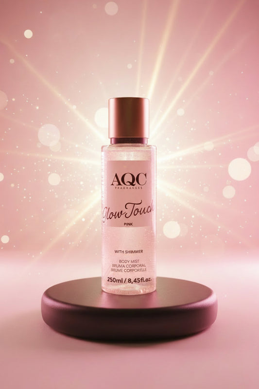 Brume scintillante Glow Touch Pink 250 ml