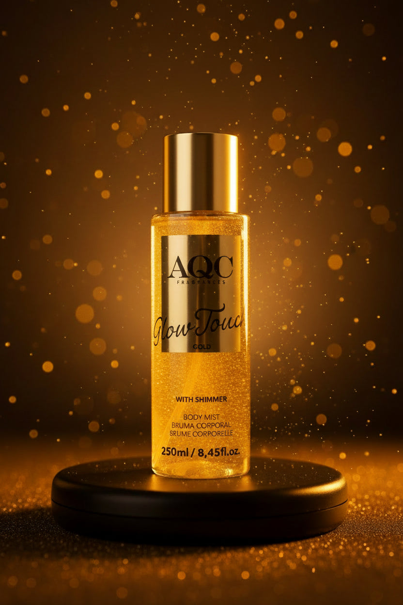 Brume scintillante Glow Touch Gold 250 ml